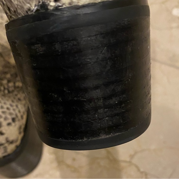 Blondo Snakeskin Waterproof Ankle Boots - Picture 8 of 9